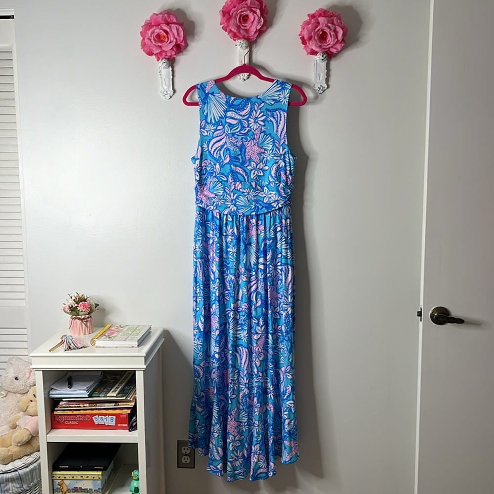 Lilly Pulitzer Moana Maxi Dress in Amalfi Blue
Sound The Sirens, Size M, NWT - Picture 10 of 13